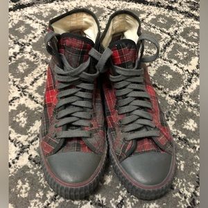 Flannel Checkered PF Flyers Men’s Size 12 Shoes